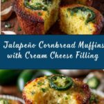 Jalapeño Cornbread Muffins with Cream Cheese Filling Recipe