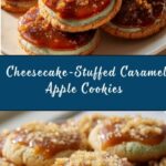Cheesecake-Stuffed Caramel Apple Cookies Recipe
