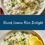 Easy Greek Lemon Rice Recipe