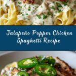 Creamy Jalapeño Popper Chicken Spaghetti Recipe