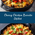 Cheesy Chicken Burrito Skillet Recipe