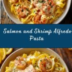 Salmon and Shrimp Alfredo Recipe