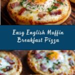English Muffin Breakfast Pizza Recipe