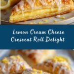 Lemon Cream Cheese Crescent Rolls Recipe