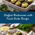 Stuffed Mushrooms with Herbs and Cheese Recipe