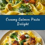 Creamy Pasta with Salmon and Broccoli Recipe