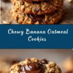 Chewy Banana Oatmeal Cookies Recipe