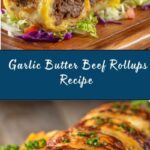 Garlic Butter Beef Cheeseburger Rollups Recipe