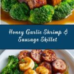 Honey Garlic Shrimp, Sausage & Broccoli Recipe