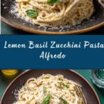 Lemon Basil Zucchini Pasta Alfredo Recipe