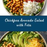 Fresh Chopped Salad with Chickpeas, Feta, and Avocado Recipe