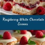 Raspberry White Chocolate Scones Recipe