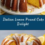 Italian Lemon Pound Cake Recipe