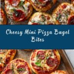 Homemade Mini Pizza Bagel Bites Recipe