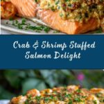 Crab & Shrimp Stuffed Salmon Recipe