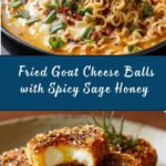 Fried Goat Cheese Balls with Spicy Sage Honey Recipe
