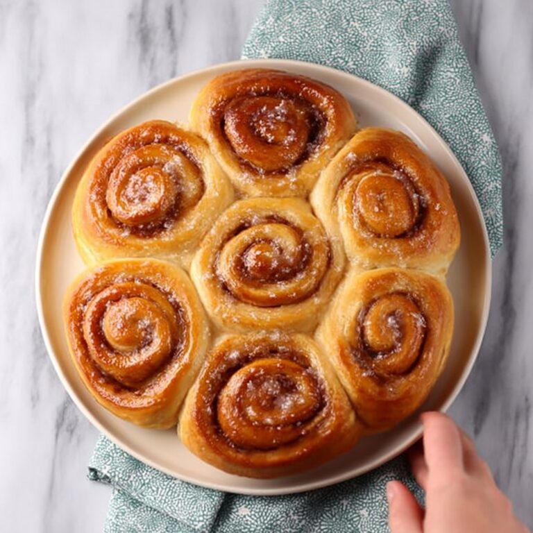 Peach Pie Cinnamon Rolls Recipe