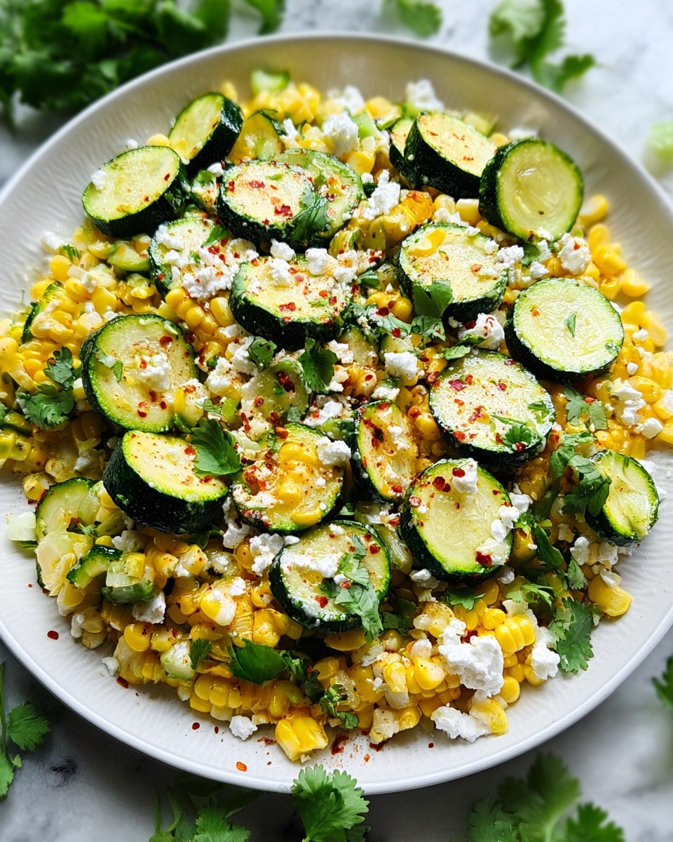 Street Corn Cucumber Salad Recipe - Recipe Image