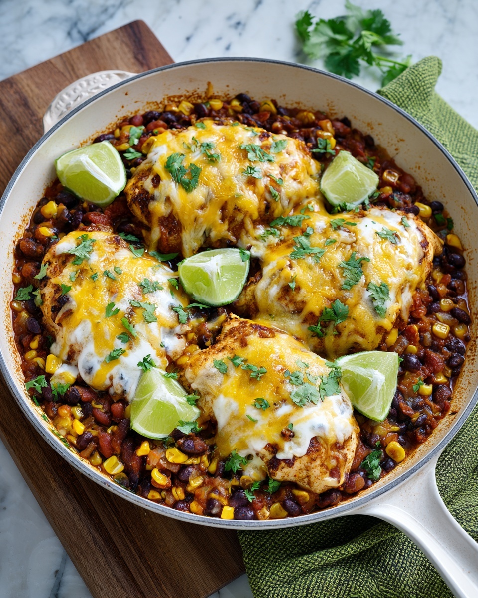 Santa Fe Chicken Bake Recipe - Recipe Image