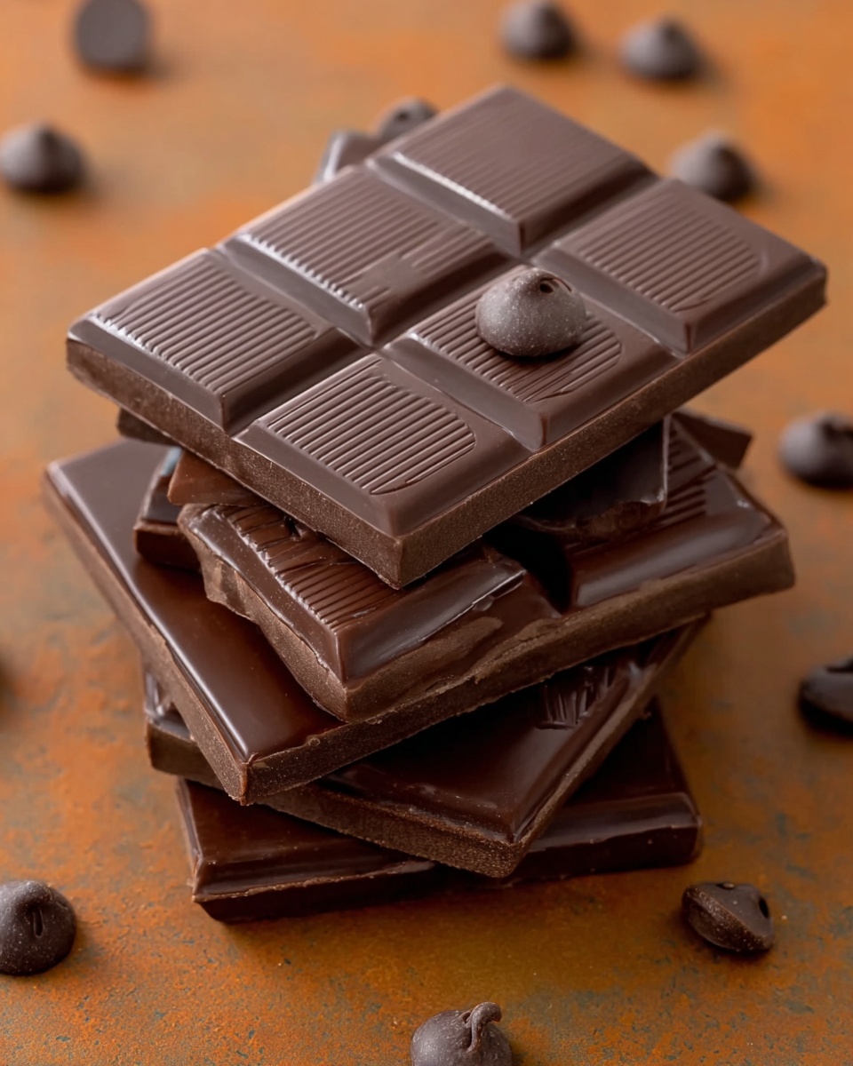 Homemade Chocolate Bars Recipe - Recipe Image