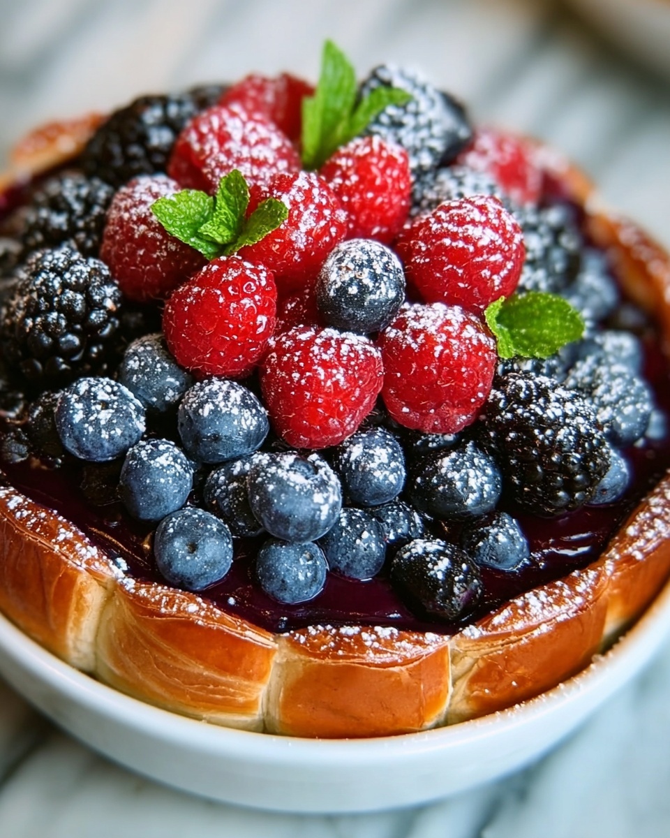 Berry Croissant Bake Recipe - Recipe Image