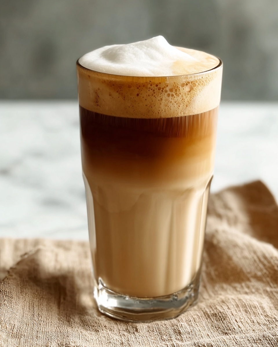 Blended Slushy Iced Coffee Recipe - Recipe Image