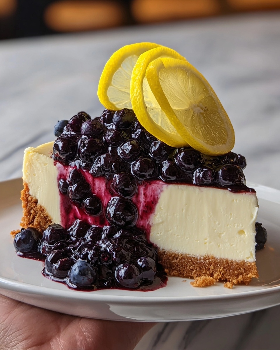 Lemon Blueberry Cheesecake Extravaganza Recipe - Recipe Image