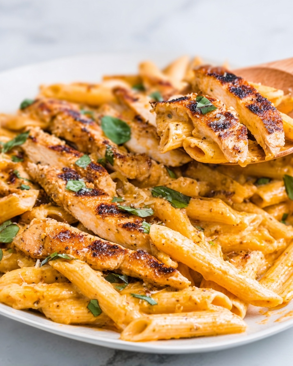 Creamy Marry Me Pasta with Chicken and Cherry Tomatoes Recipe - Recipe Image