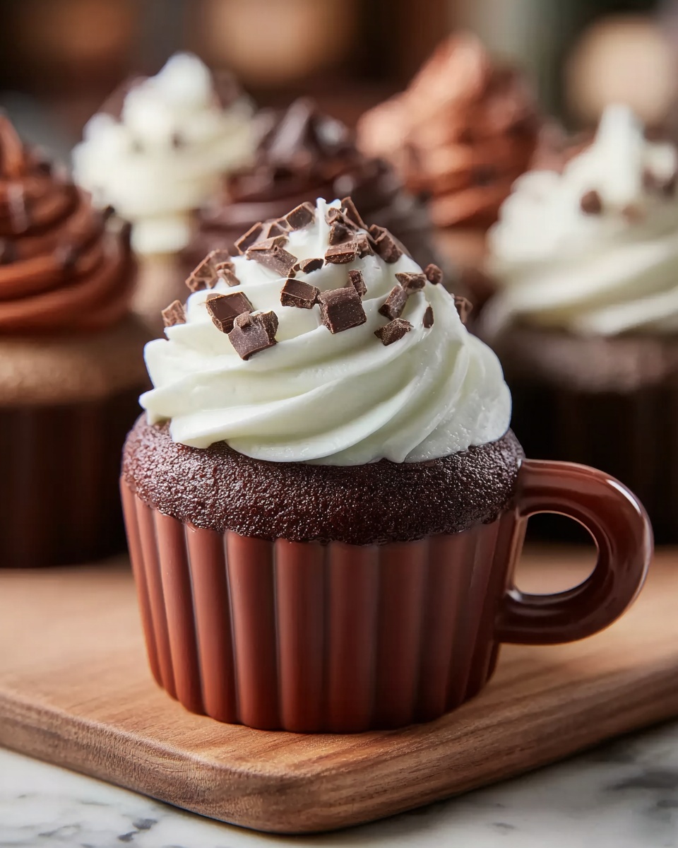 Hot Cocoa Mug Cupcake Recipe - Recipe Image