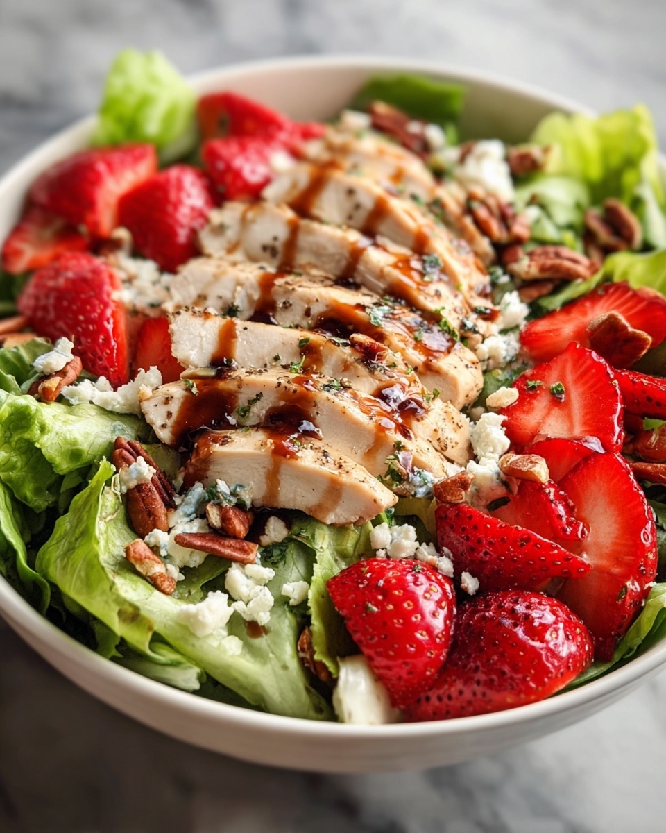 Strawberry Chicken Salad Recipe - Recipe Image