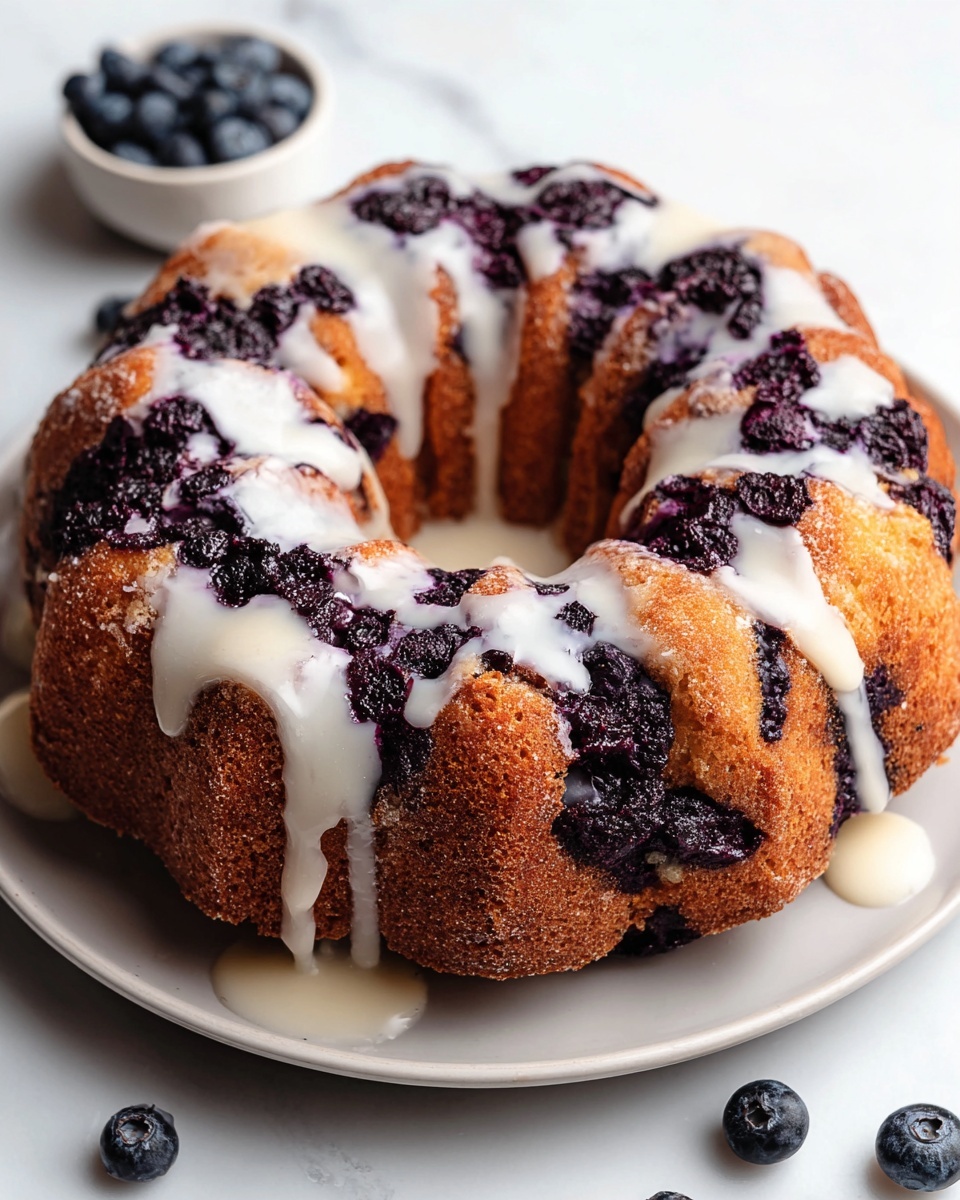 Blueberry Monkey Bread Recipe - Recipe Image