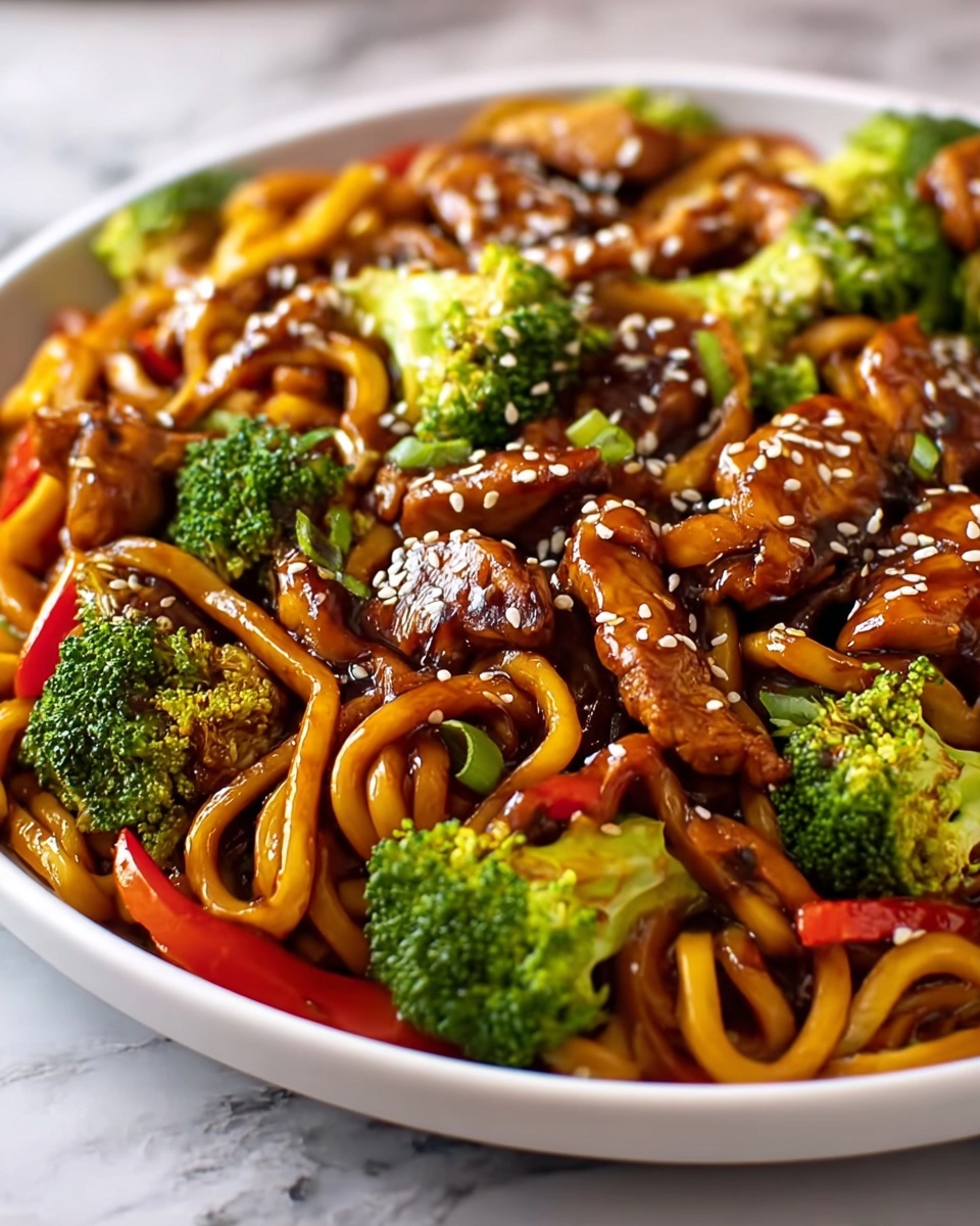Chicken Teriyaki Noodles Recipe - Recipe Image
