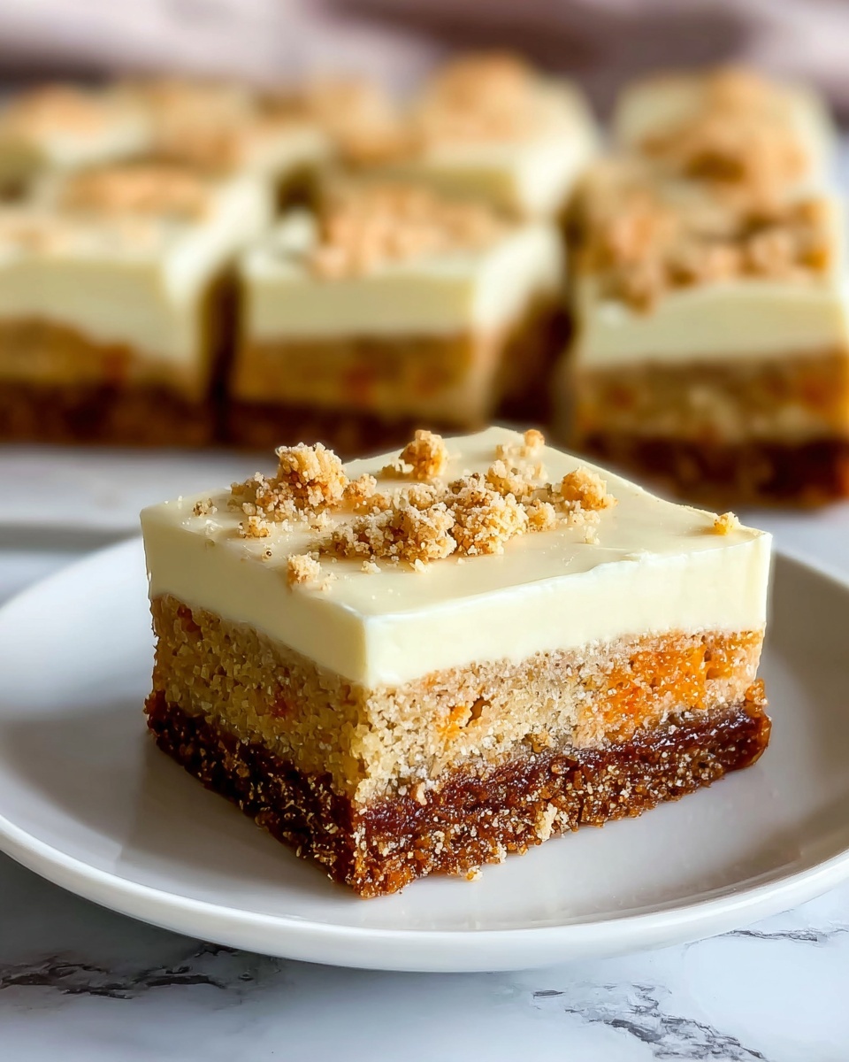 Cream Cheese Carrot Cake Bars Recipe - Recipe Image