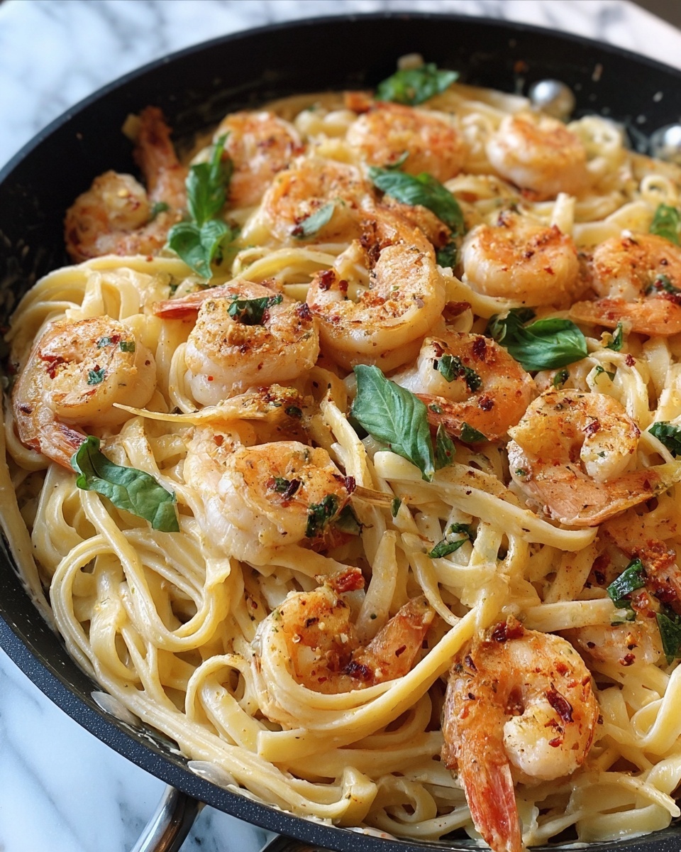 Creamy Marry Me Shrimp Pasta Recipe - Recipe Image