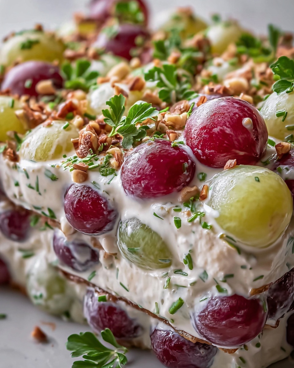 Creamy Grape Salad Recipe - Recipe Image