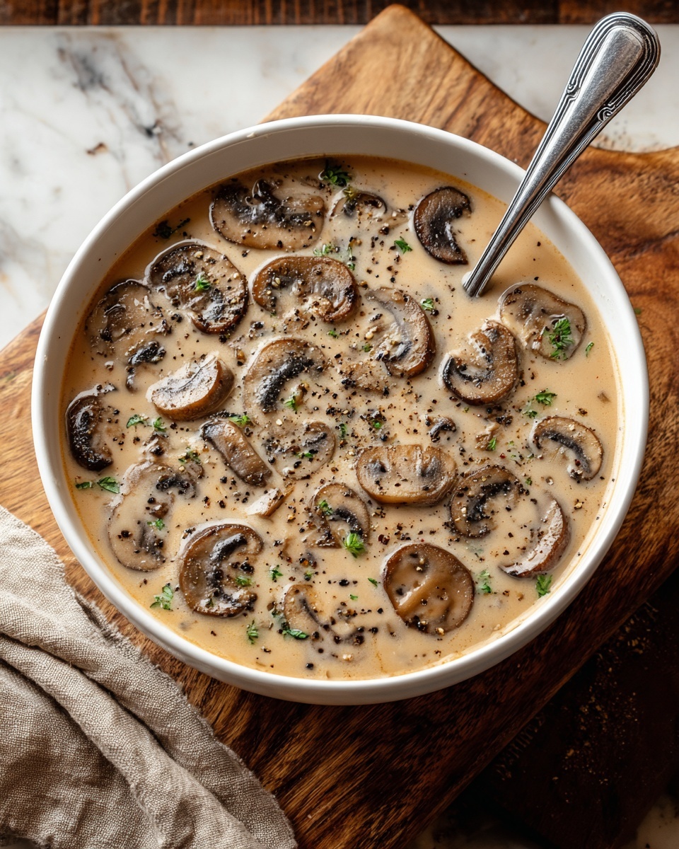 Hungarian Mushroom Soup Recipe - Recipe Image