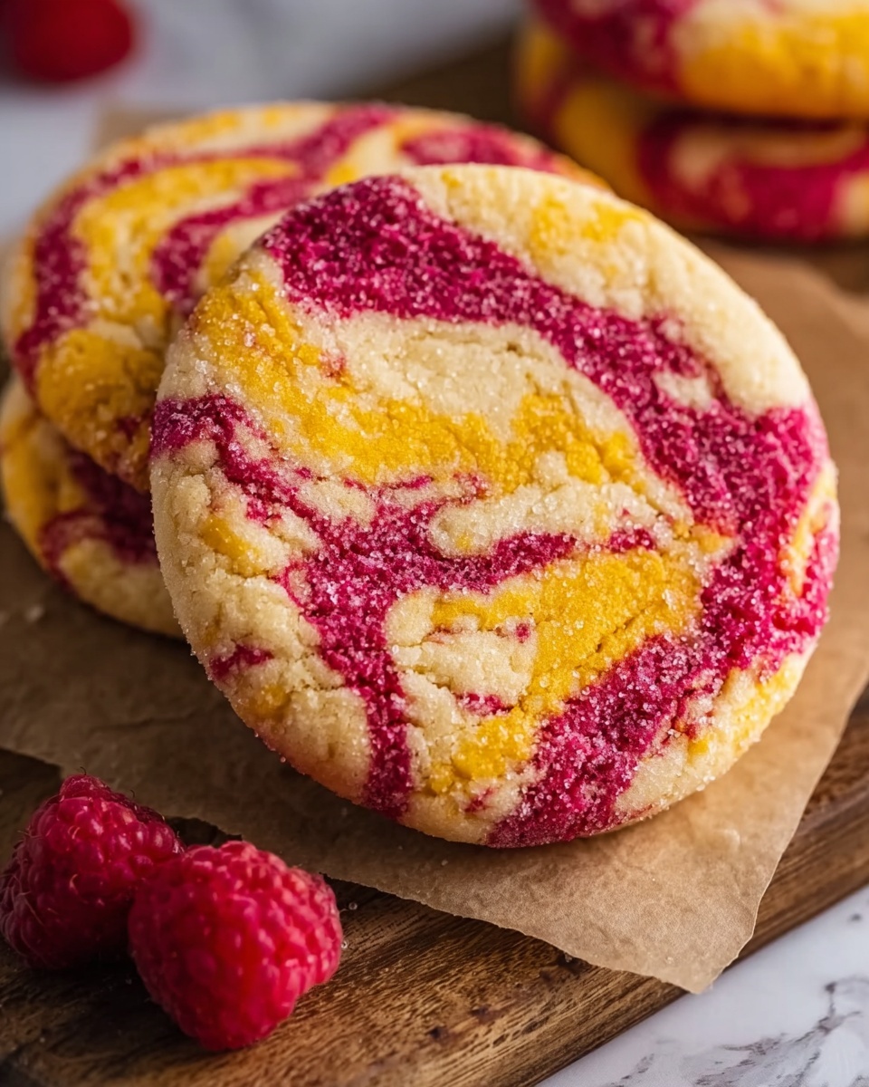 Raspberry Lemonade Cookies Recipe - Recipe Image