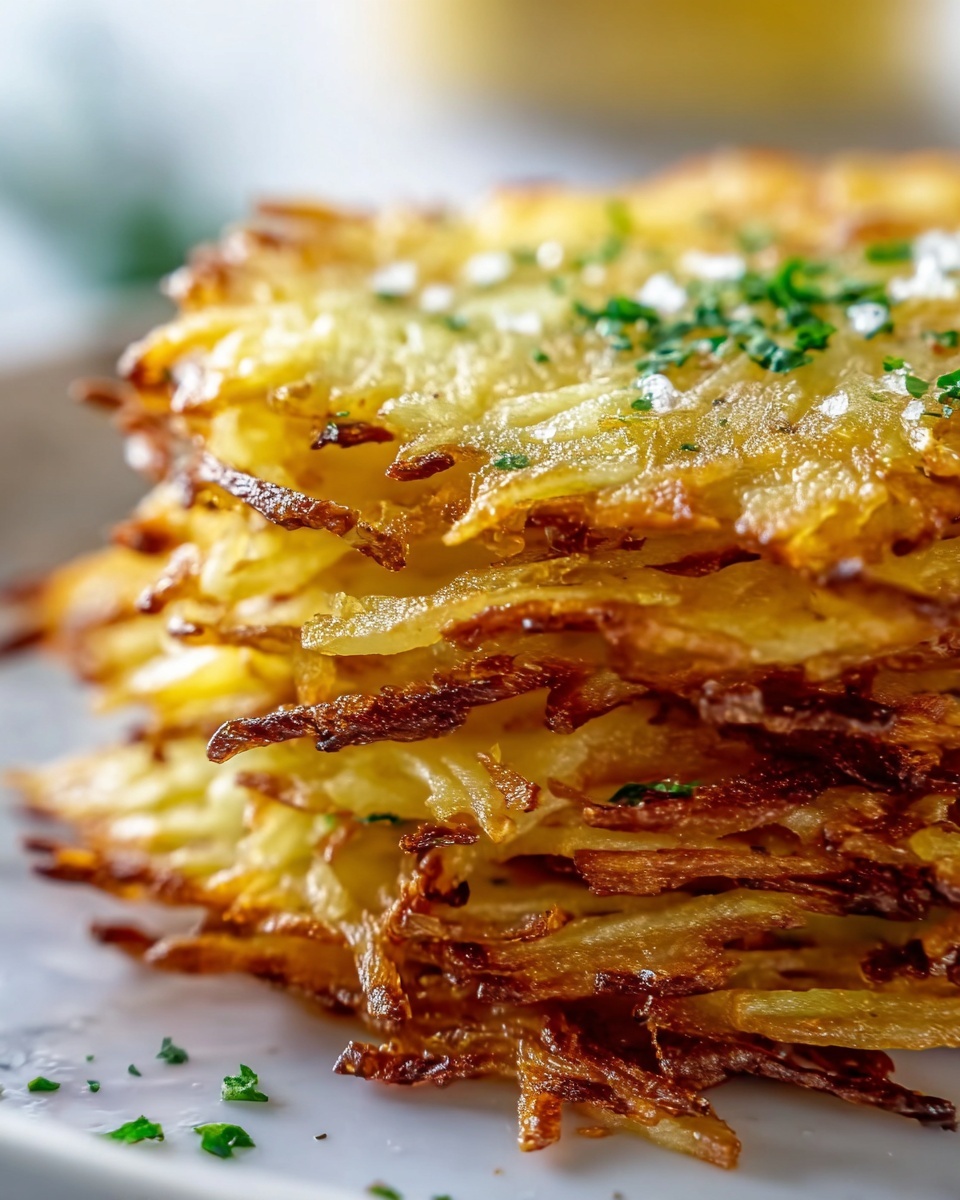 Creamy Potato Stacks Recipe - Recipe Image