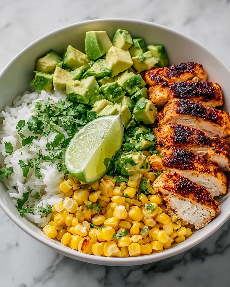 Honey Chipotle Chicken Rice Bowls Recipe - Recipe Image