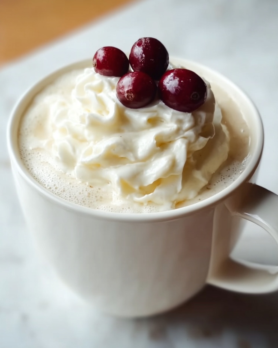 White Hot Chocolate Recipe - Recipe Image