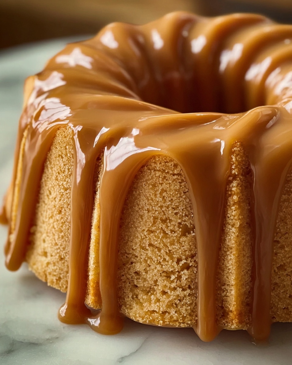 Baptist Pound Cake with Caramel Icing Recipe - Recipe Image