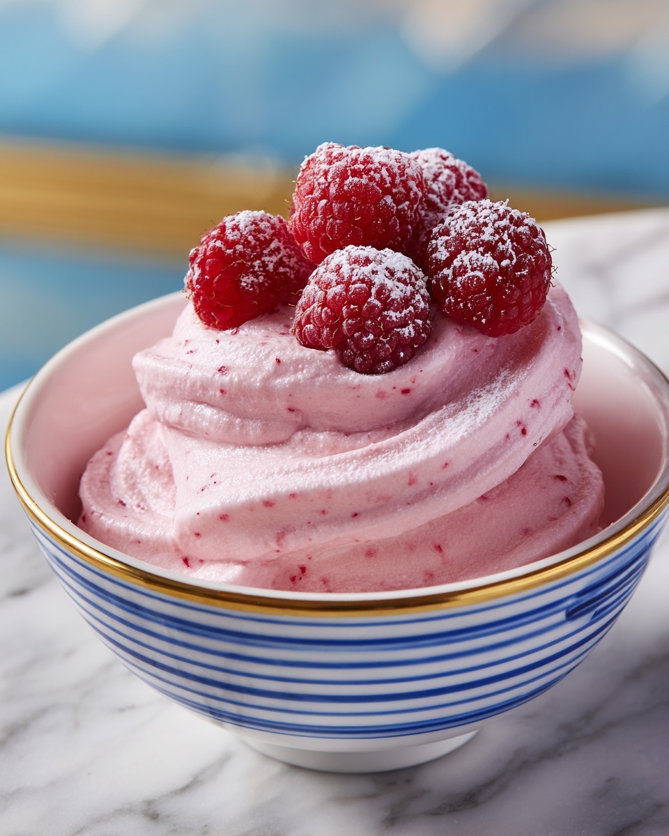 Raspberry Mousse Recipe - Recipe Image