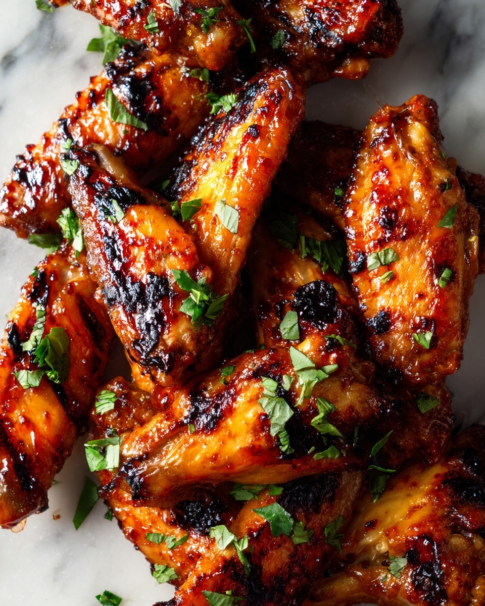 Honey Garlic Jerk Chicken Wings (Air Fried & Gluten Free) Recipe - Recipe Image