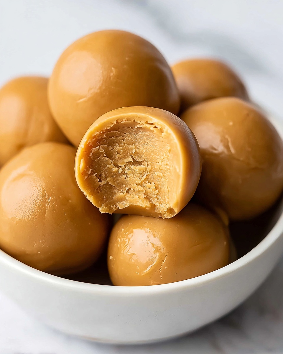 No Bake Peanut Butter Balls Recipe - Recipe Image