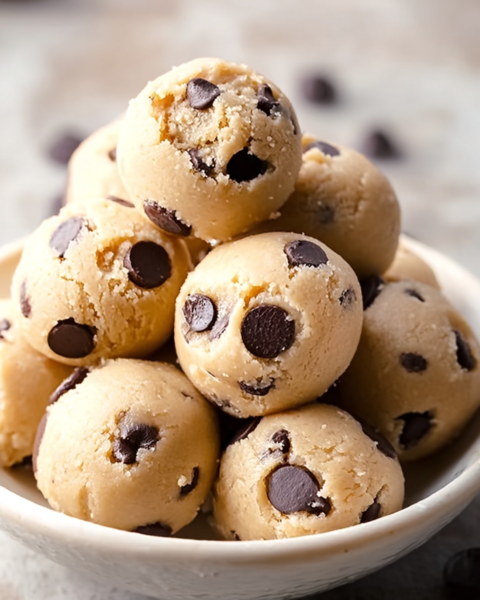 Chocolate Chip Cookie Dough Balls Recipe - Recipe Image