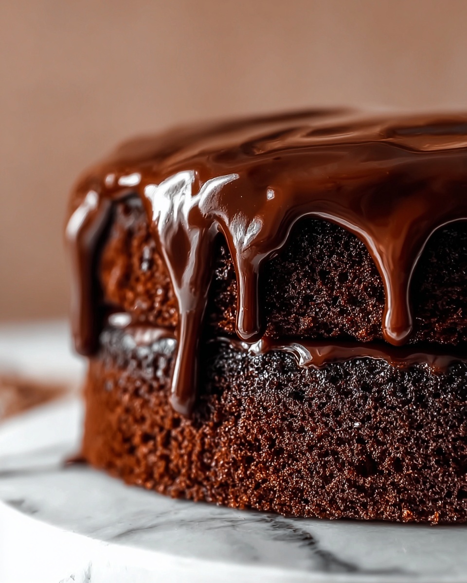 Chocolate Sour Cream Pound Cake Recipe - Recipe Image