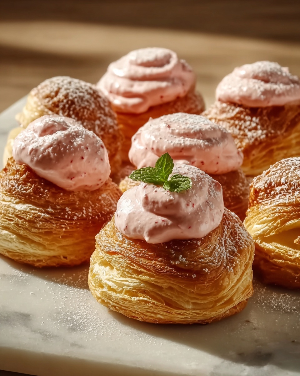 Strawberry Cream Puffs Recipe - Recipe Image