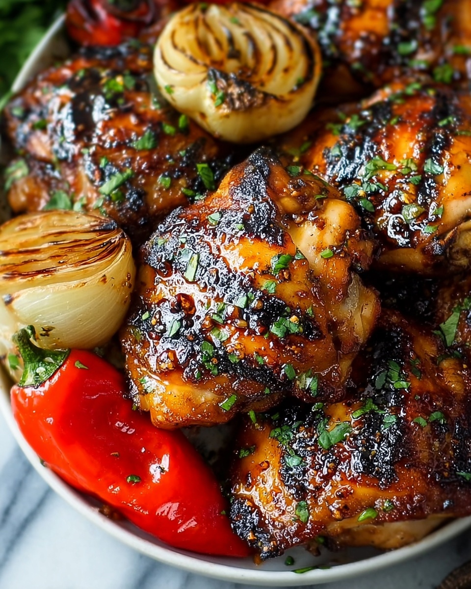 Roasted Garlic Italian Grilled Chicken Recipe - Recipe Image