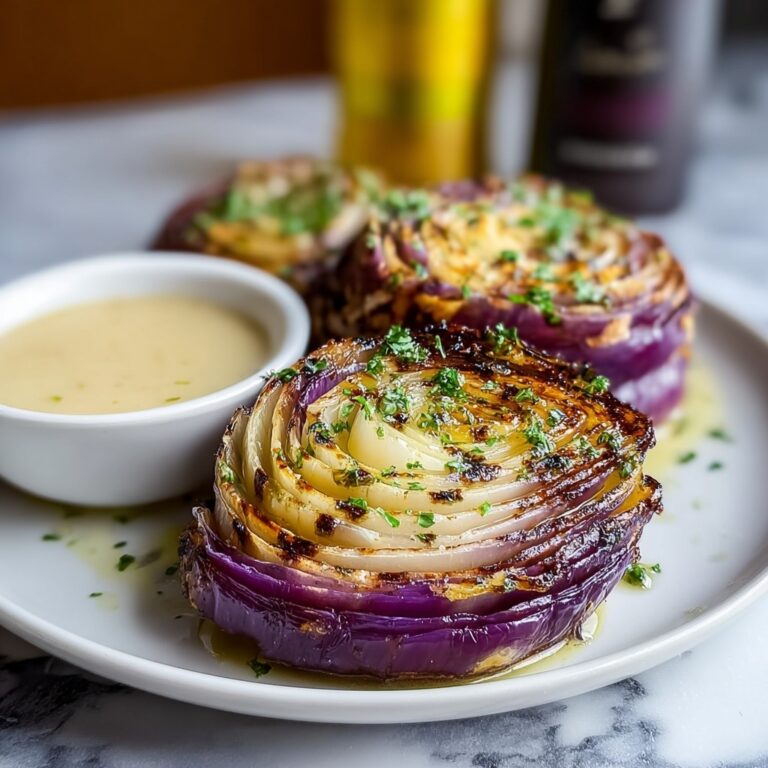 Oven Roasted Garlic Cabbage Steaks Recipe
