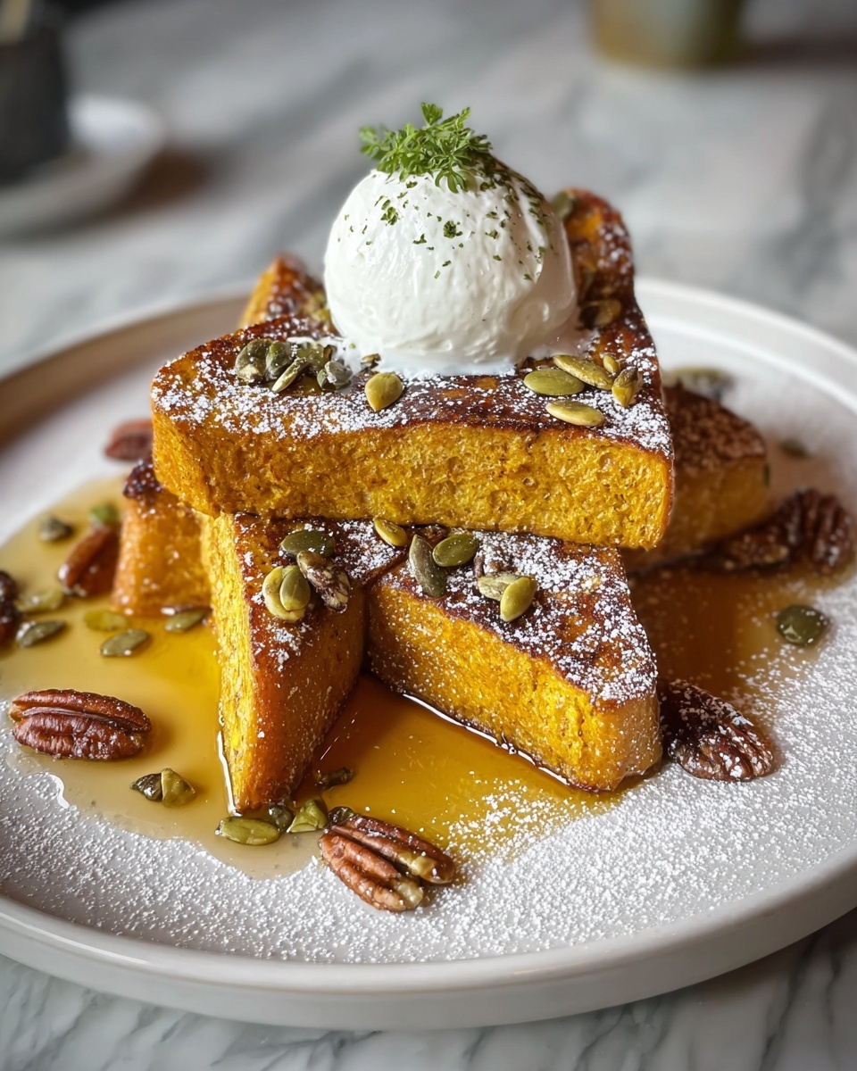 Fall Pumpkin French Toast Recipe - Recipe Image